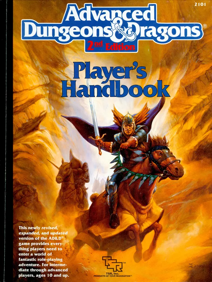 AD&D 2e Player's Handbook