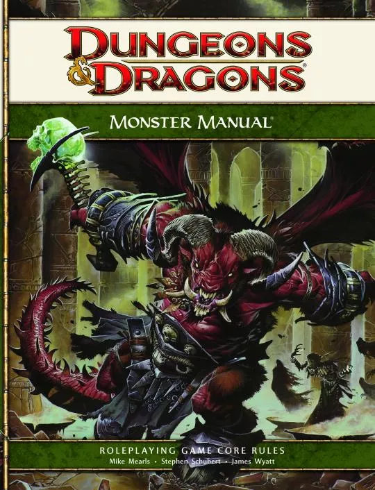 D&D 4e Monster Manual