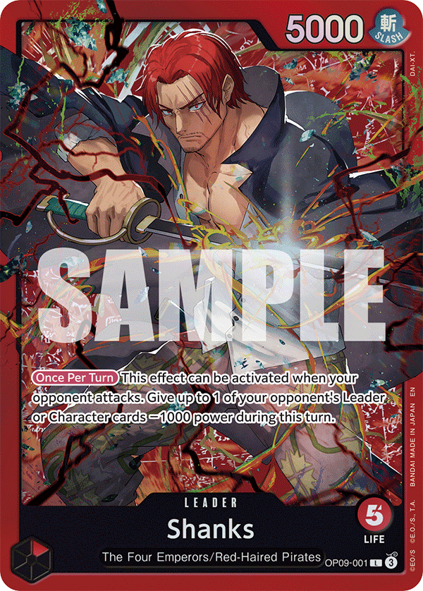 One Piece TCG: Shanks Deck