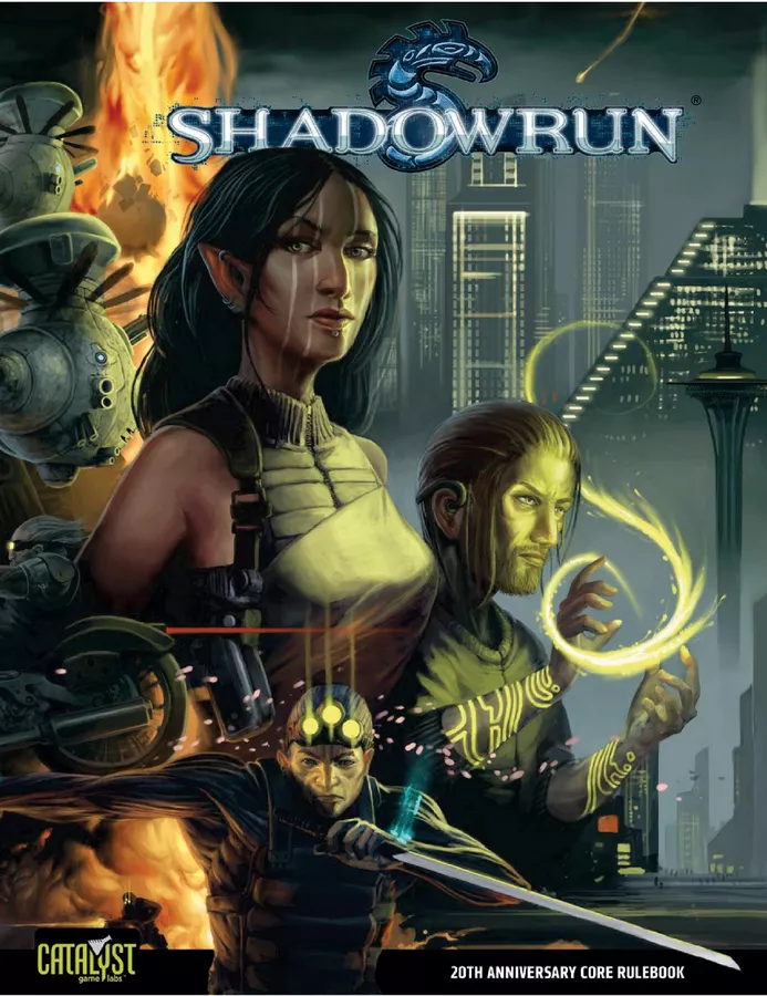 Image for Shadowrun 20th Anniversary Core Rulebook